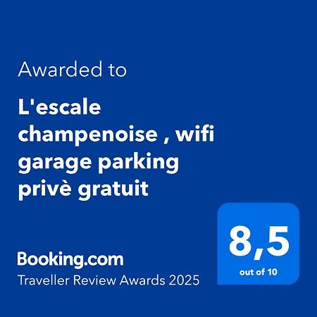 Châlons-en-Champagne L'Escale Champenoise , Wifi Garage Parking Prive Gratuit 아파트 외부 사진